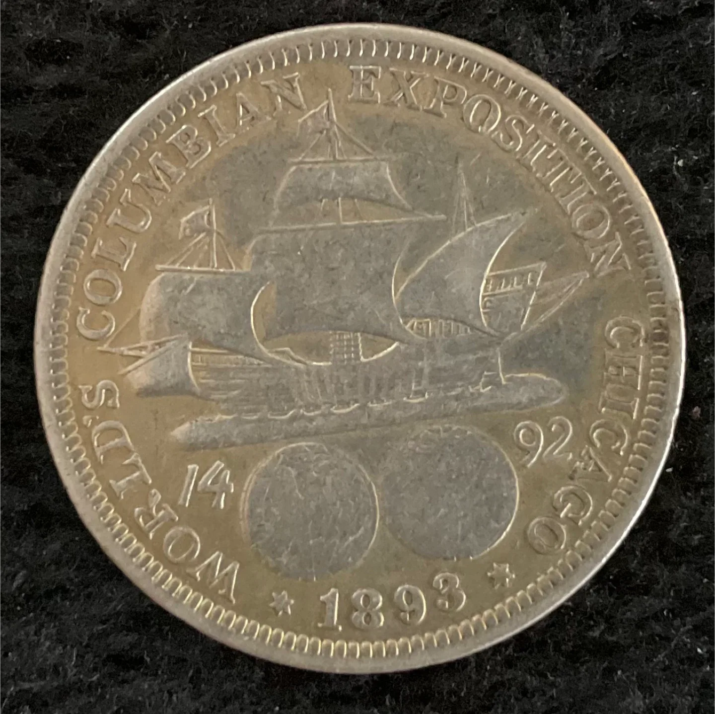 1893 Columbian Exposition Half Dollar image indicator(3)