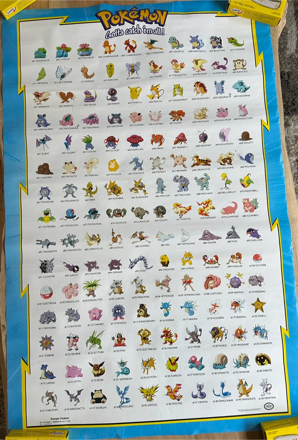Vintage Pokemon Gotta Catch 'em All Poster image indicator(2)