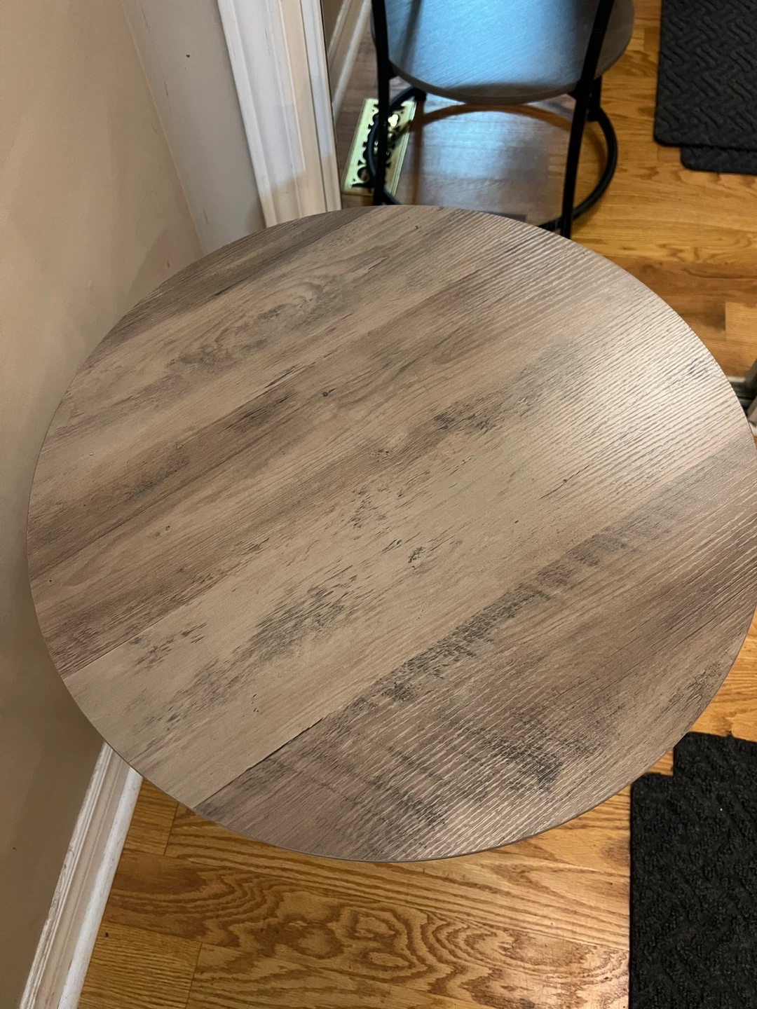 Round Side Table with Shelf(Brand New) - photo 5