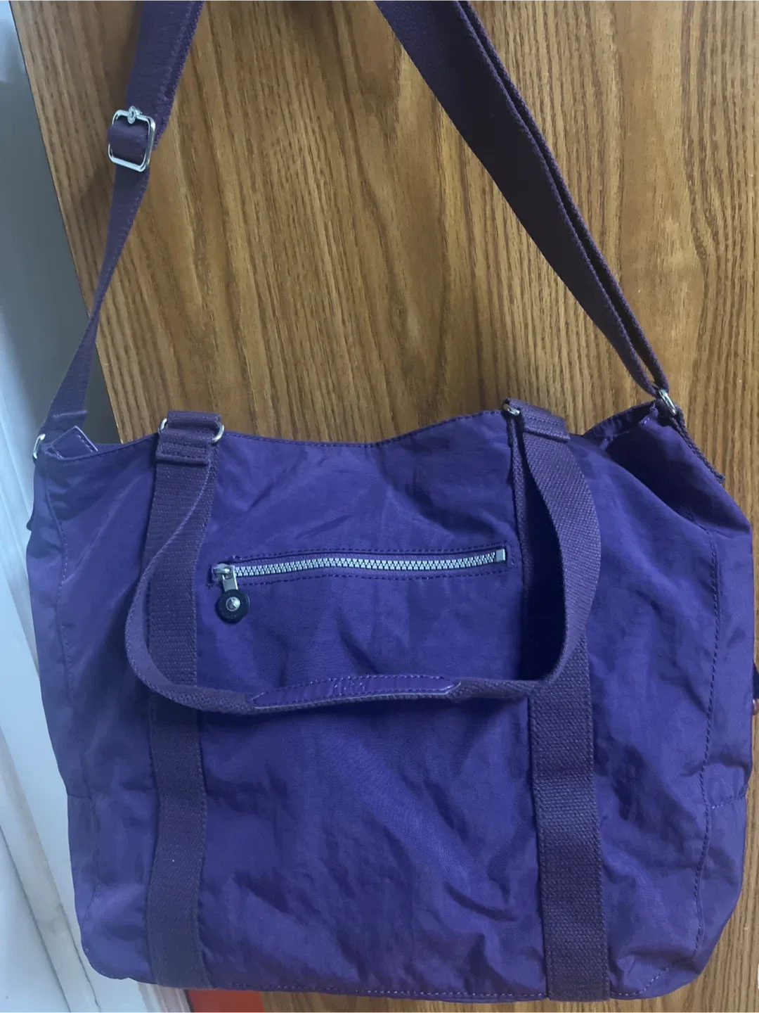 Kipling Purple Tote Bag image indicator(3)