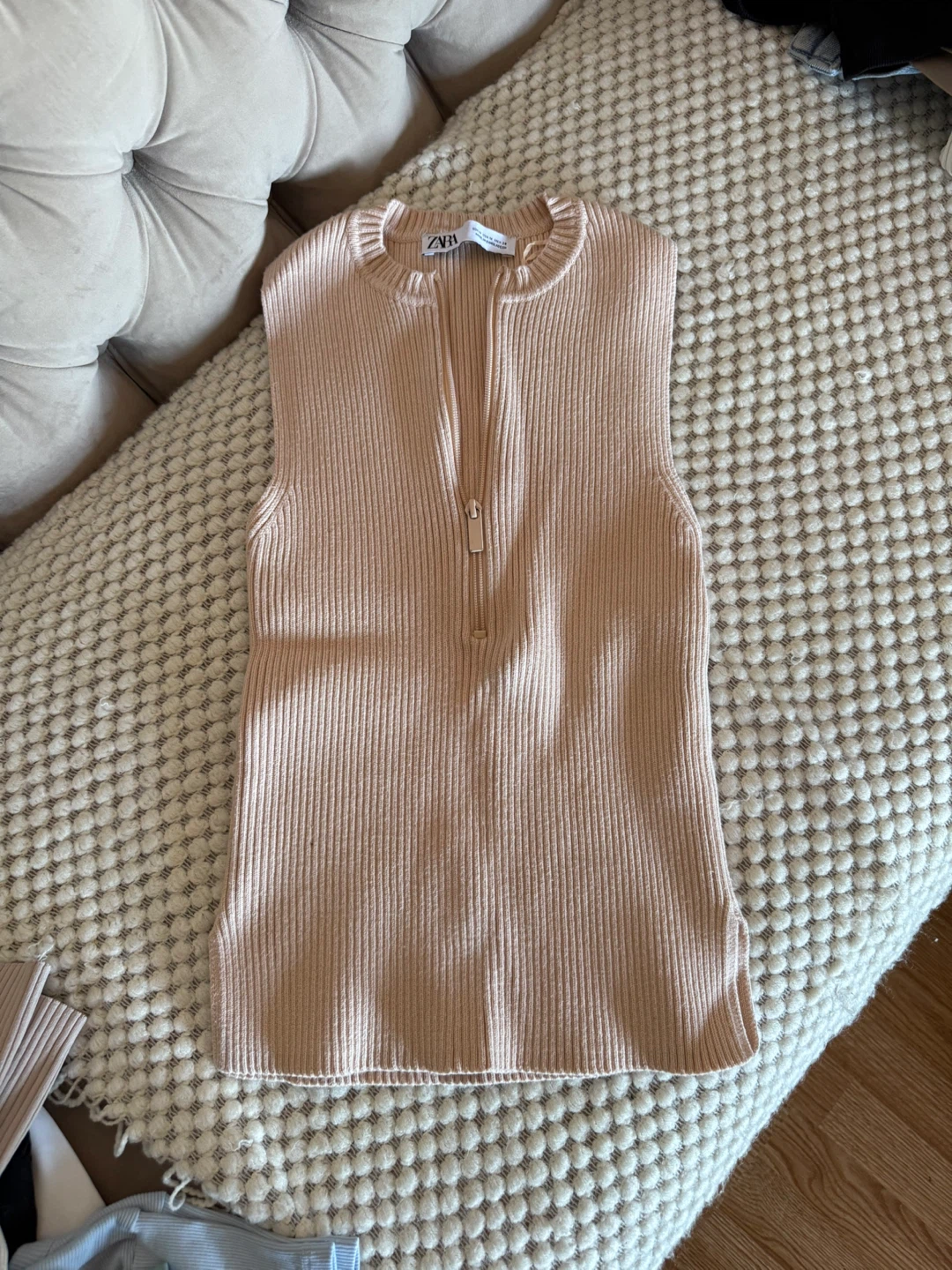 Zara Knit Vest - Size S - photo 3