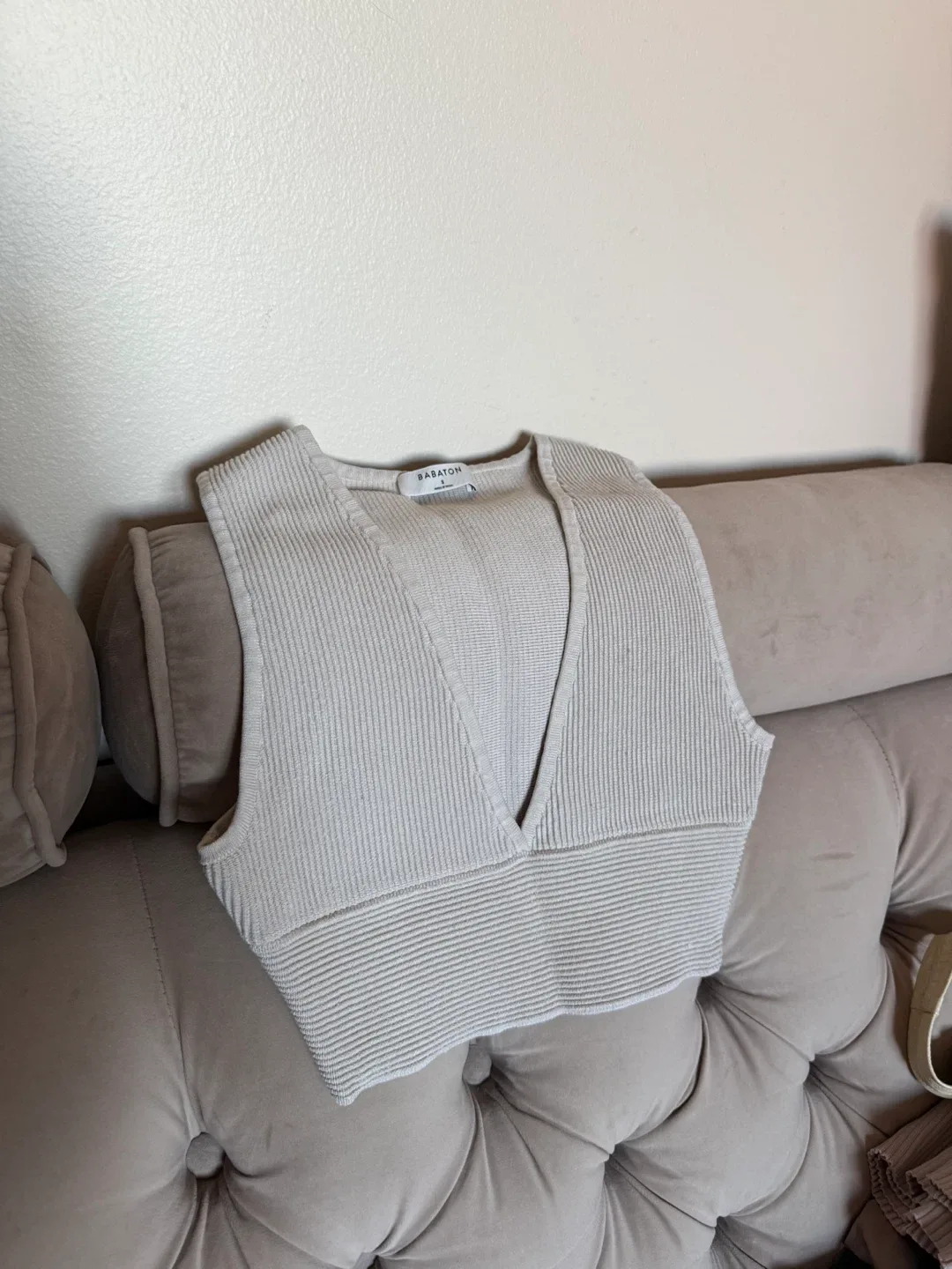 Aritzia Sabaton Knit Tank Top - Size S