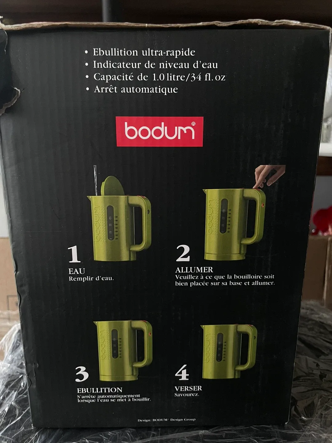 NEW awesome Bodum Bistro Electric Kettle image indicator(2)
