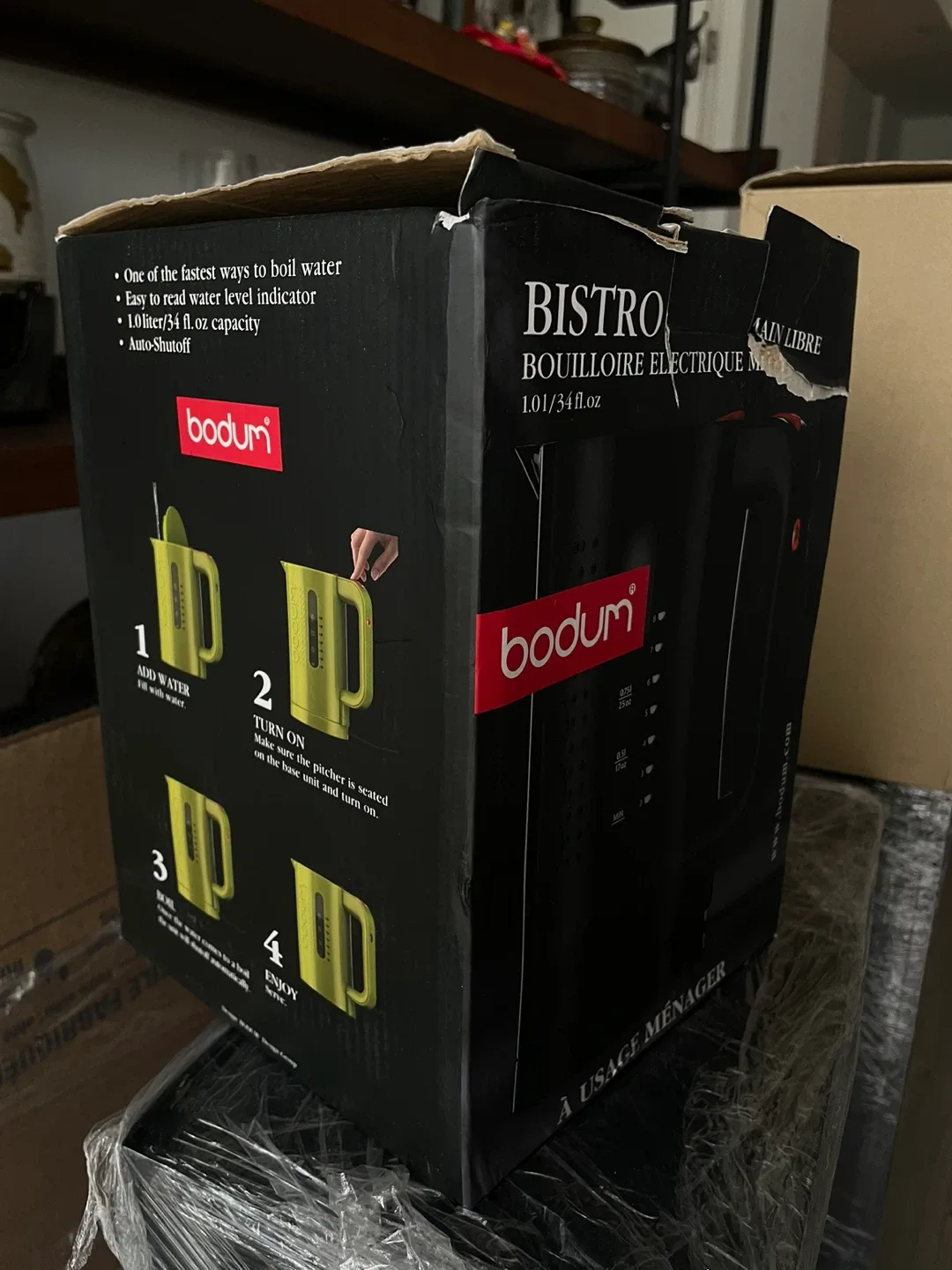 NEW awesome Bodum Bistro Electric Kettle image indicator(3)