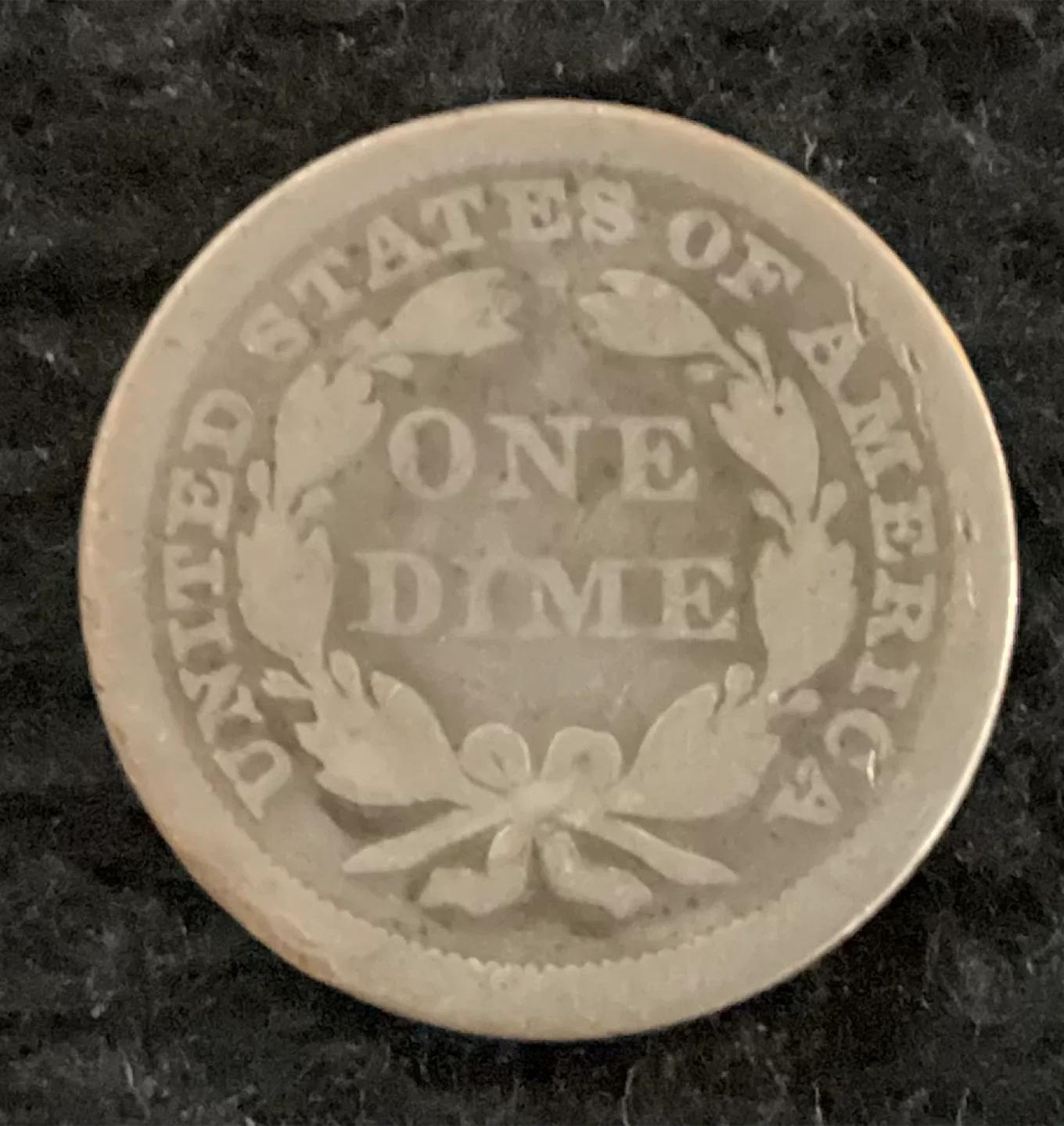 1842 Seated Liberty Dime image indicator(3)
