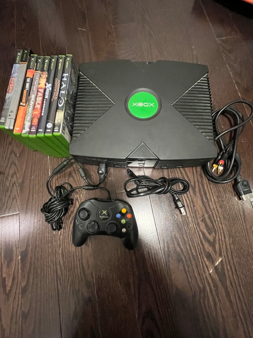 Original Xbox Console with Games (modded)