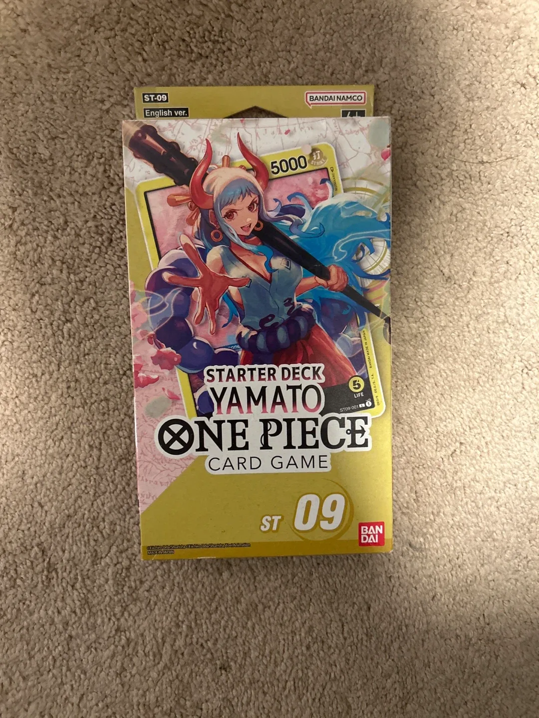New One Piece Card Game Starter Deck - Yamato [ST-09]