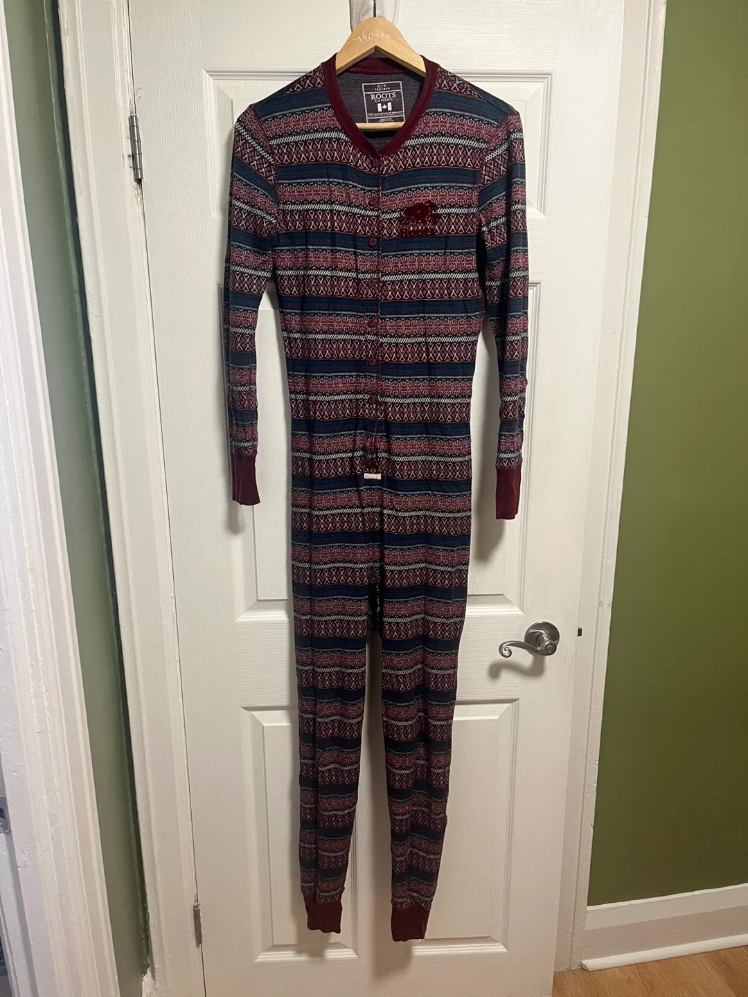 Roots One Piece Pajamas - Size S