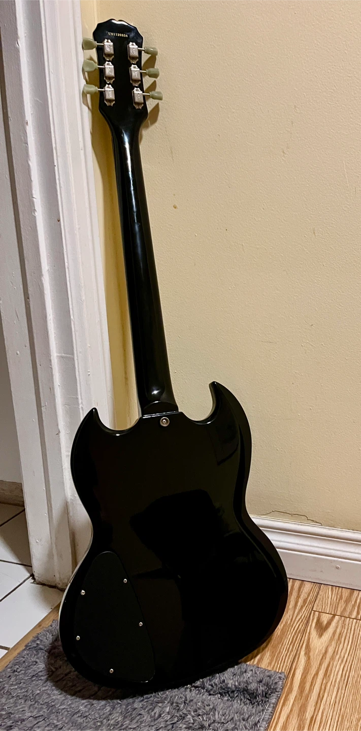 Epiphone SG-400 Electric Guitar - Black - photo 5