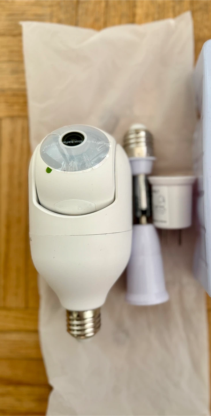 New SYMYNELEC Light Bulb Security Camera - photo 5