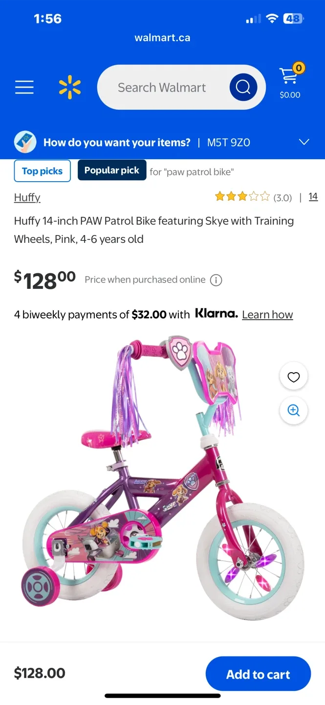 Girls' Bike - 14 inch wheels image indicator(6)