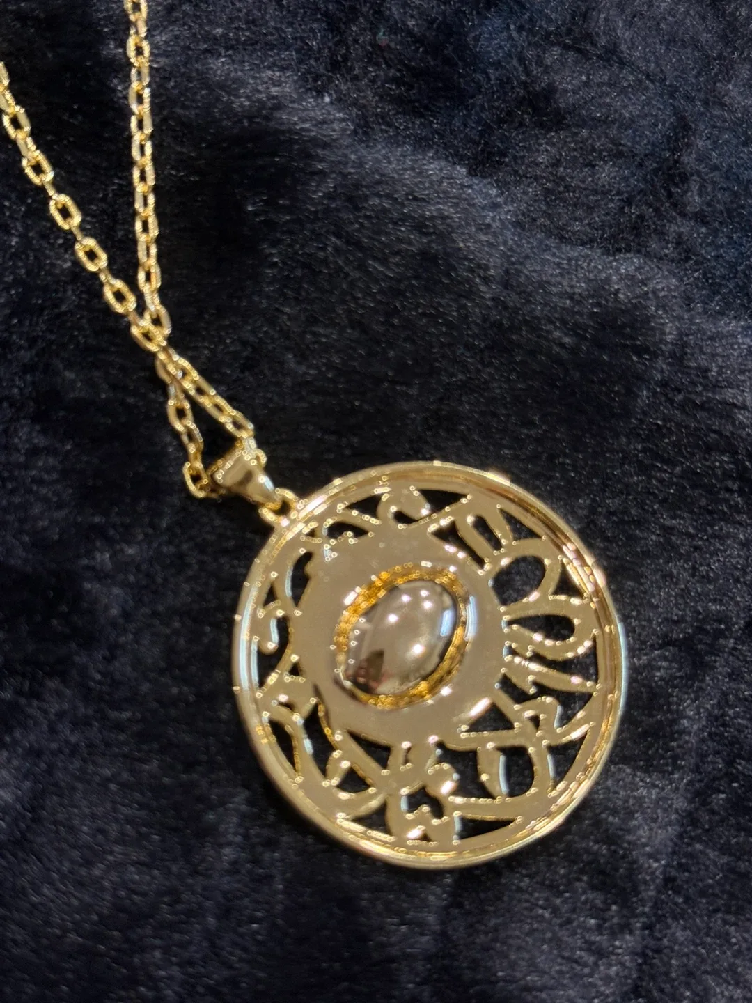 Gold Plated Evil Eye Pendant Necklace image indicator(8)