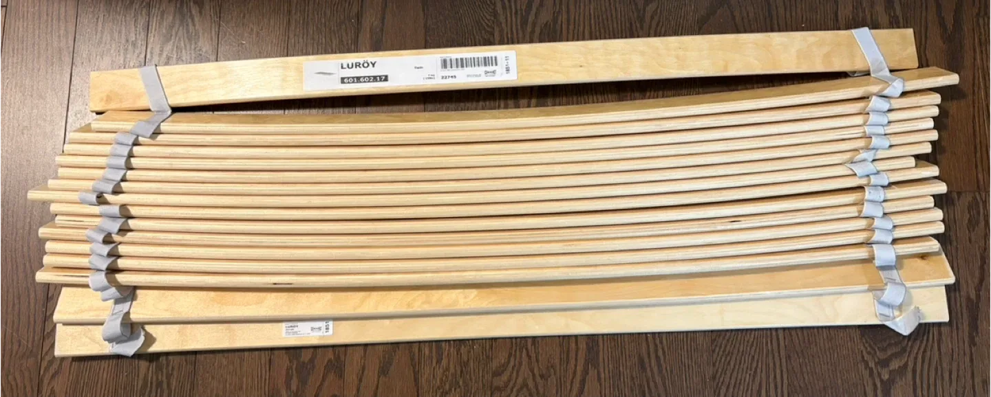 IKEA Luröy Twin Slatted Bed Base