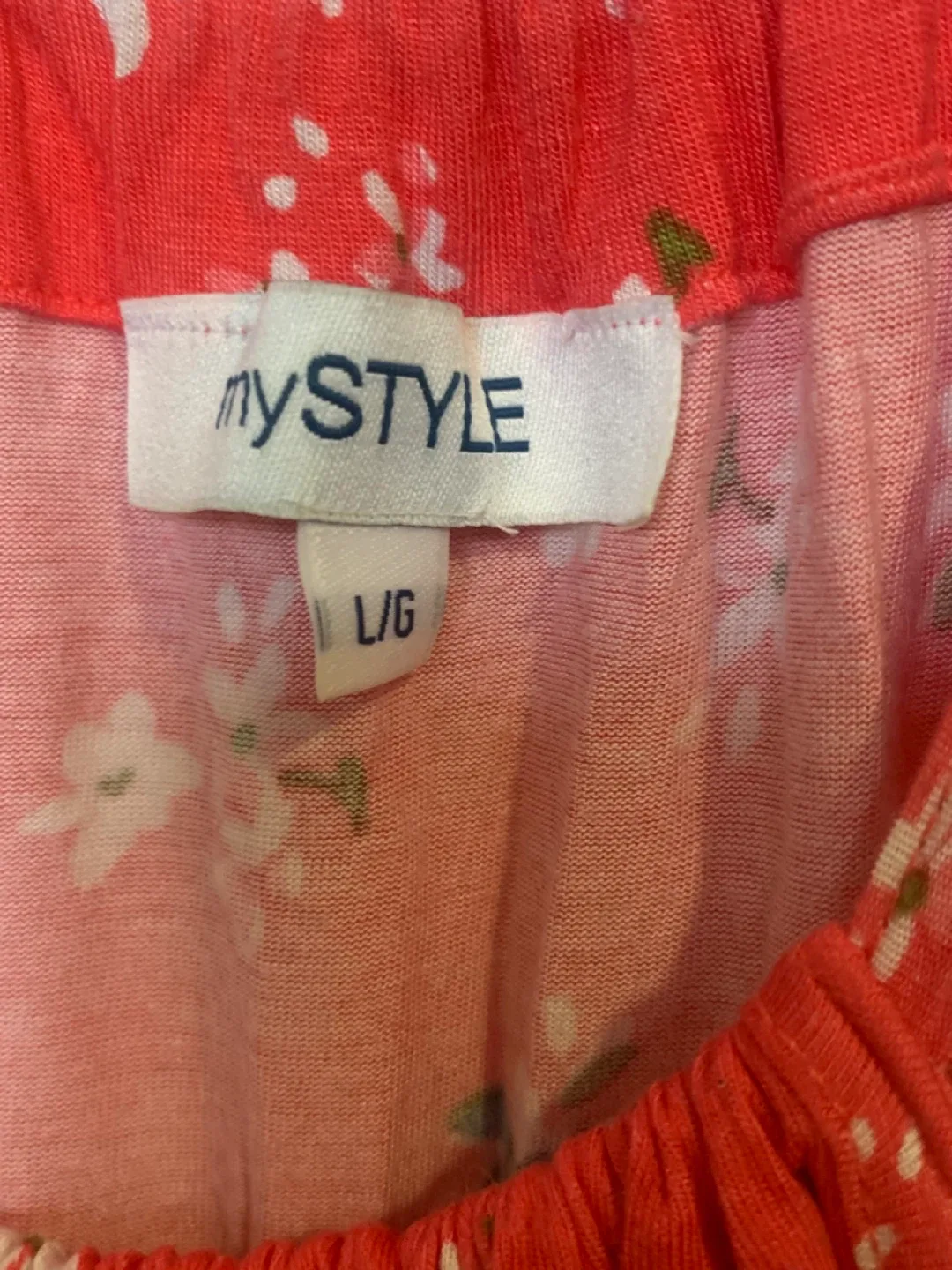 My Style Red Floral Sundress - Size L/G image indicator(4)