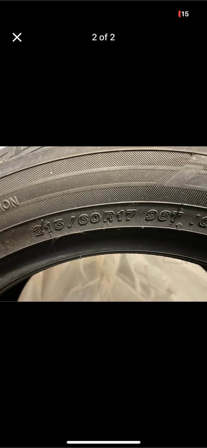 215/60R17 Winter Tire