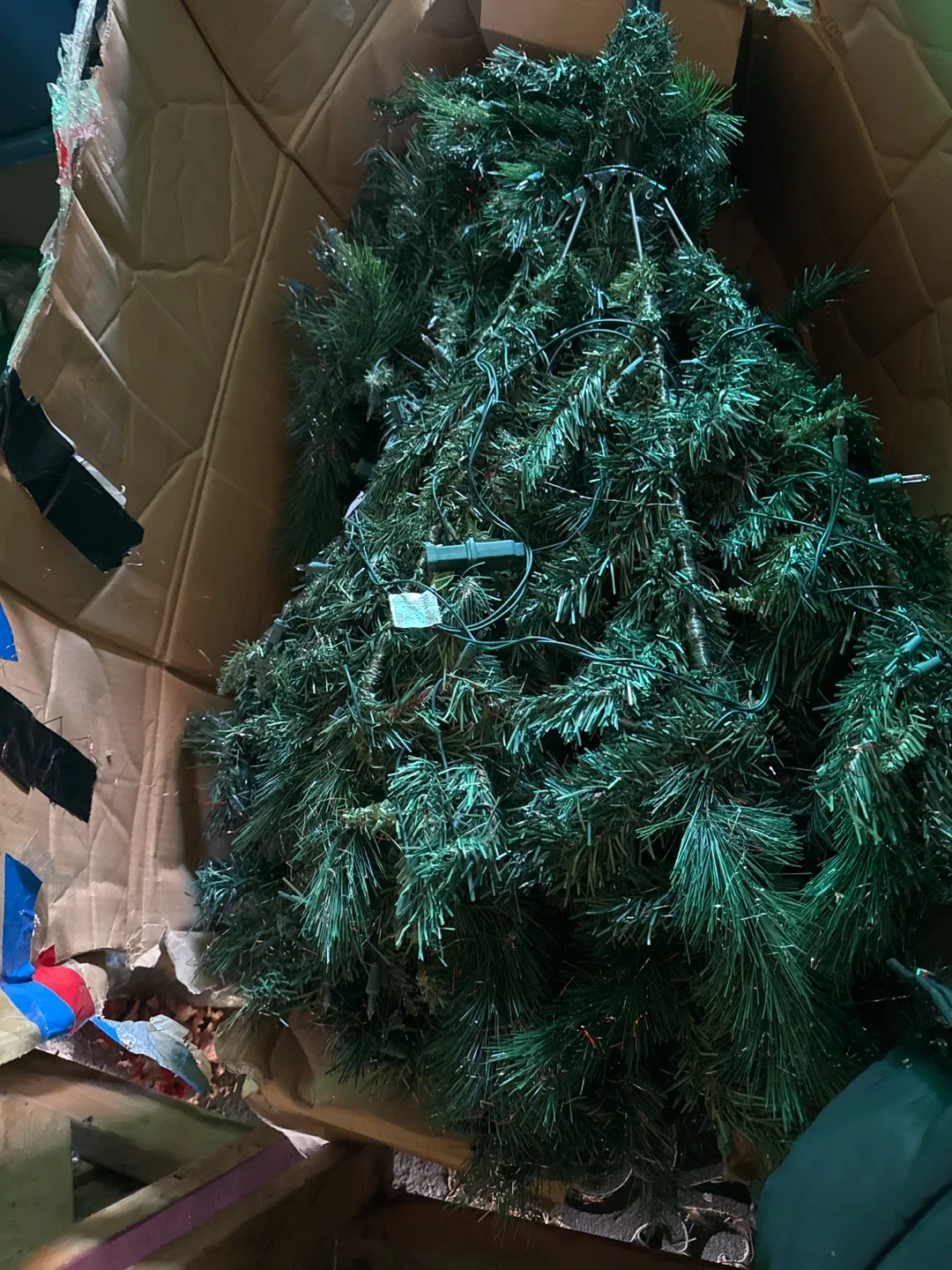 Used Artificial Christmas Tree