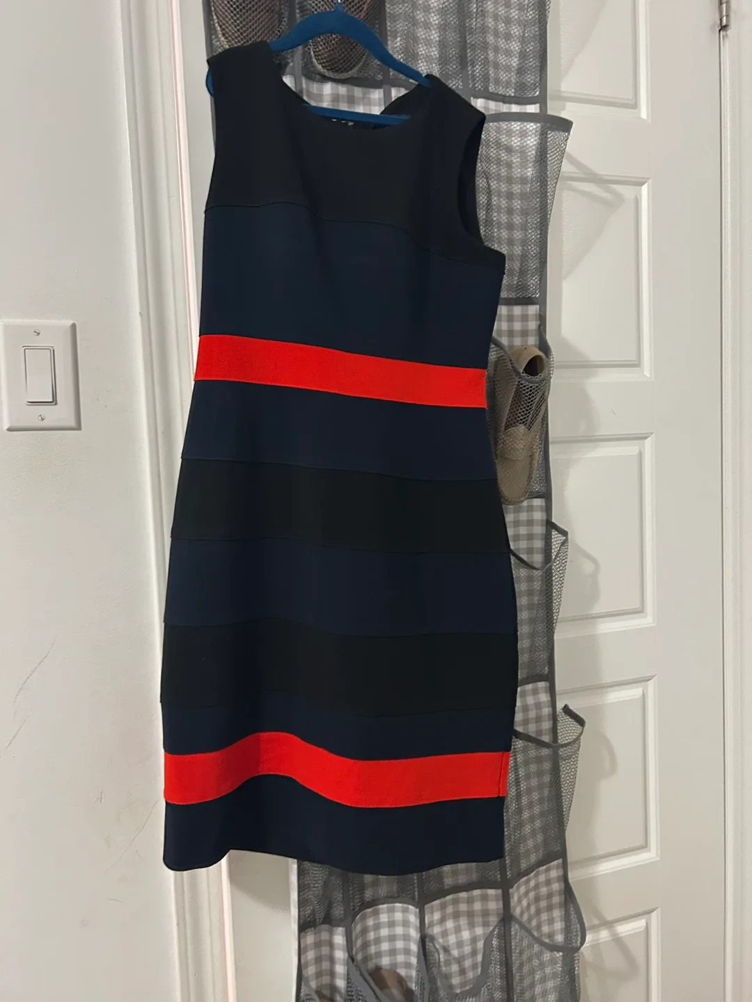 Calvin Klein Black & Navy Dress image indicator(2)