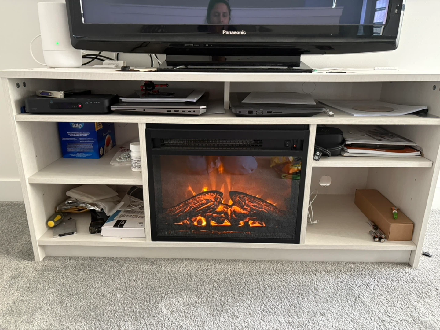 Ameriwood Home Hendrix 55" TV Stand with Fireplace - photo 3