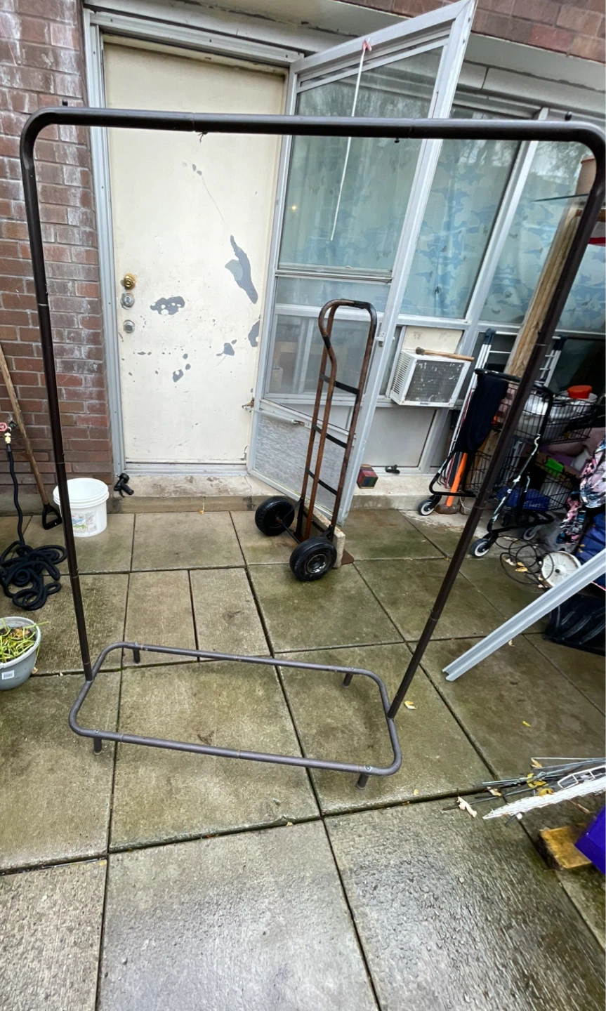 Metal Clothing Rack - photo 2