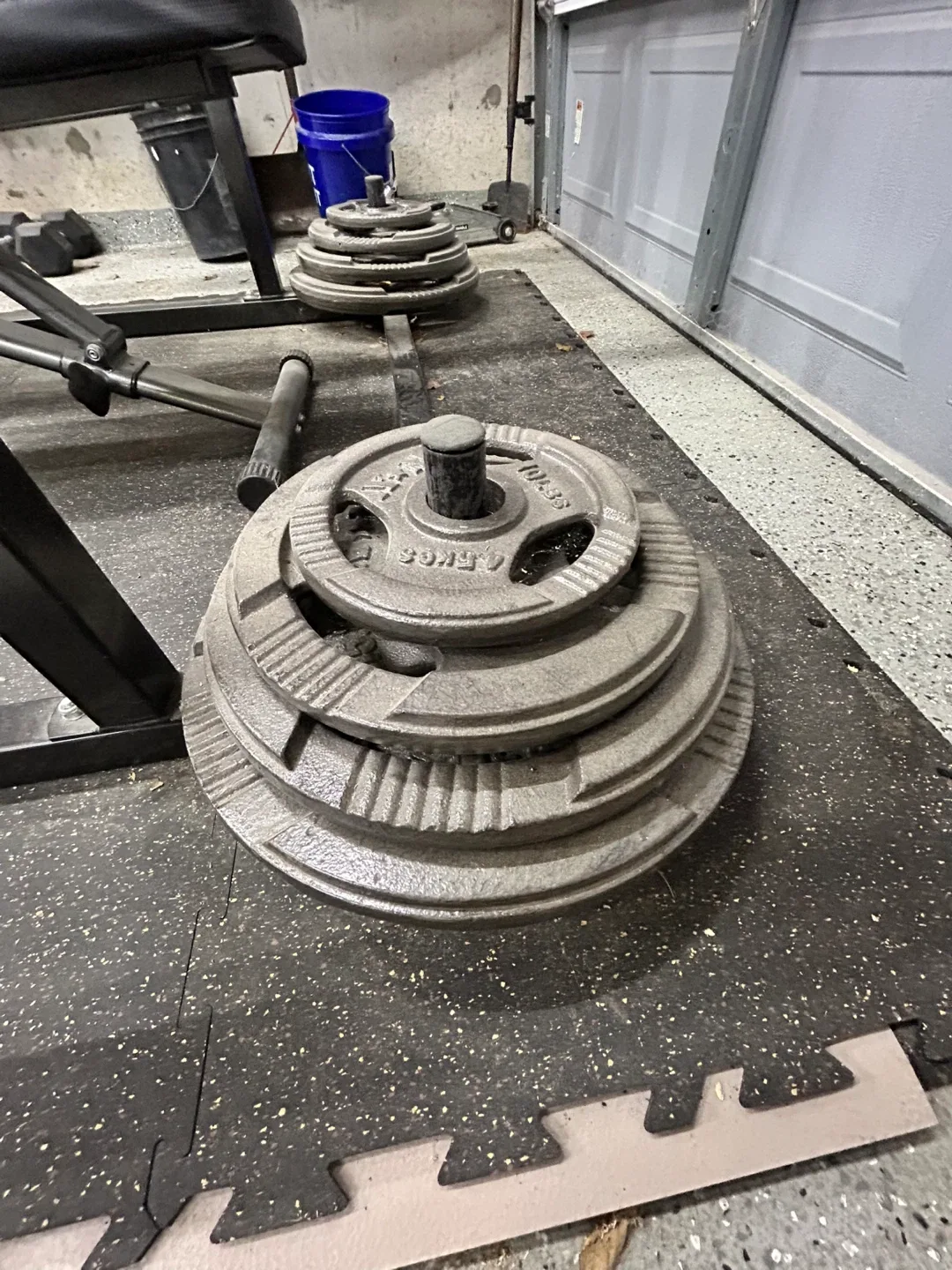 Power Rack Gym set with Weights image indicator(4)