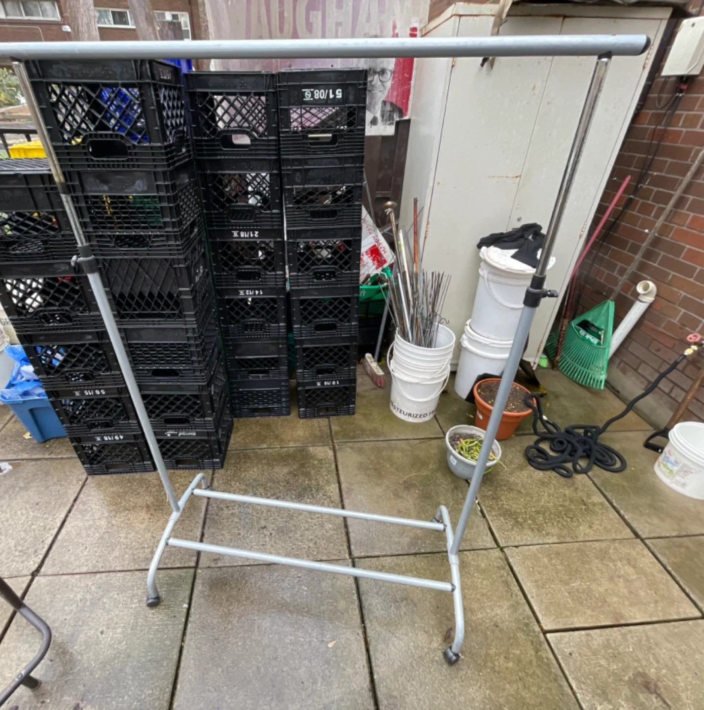 Rolling Clothes Rack - photo 2