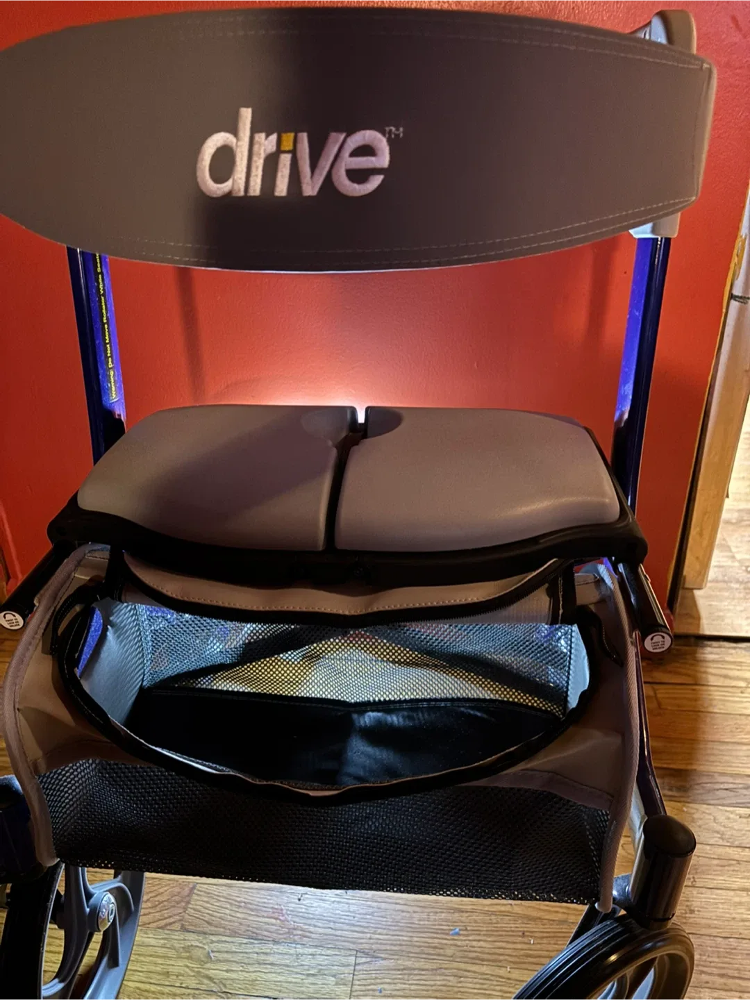 Drive Nitro DLX Euro Style Rollator Walker