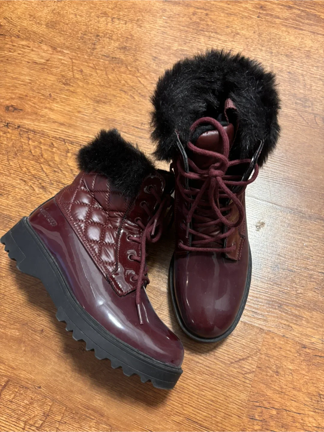 Aldo waterproof Boots with Faux Fur Trim