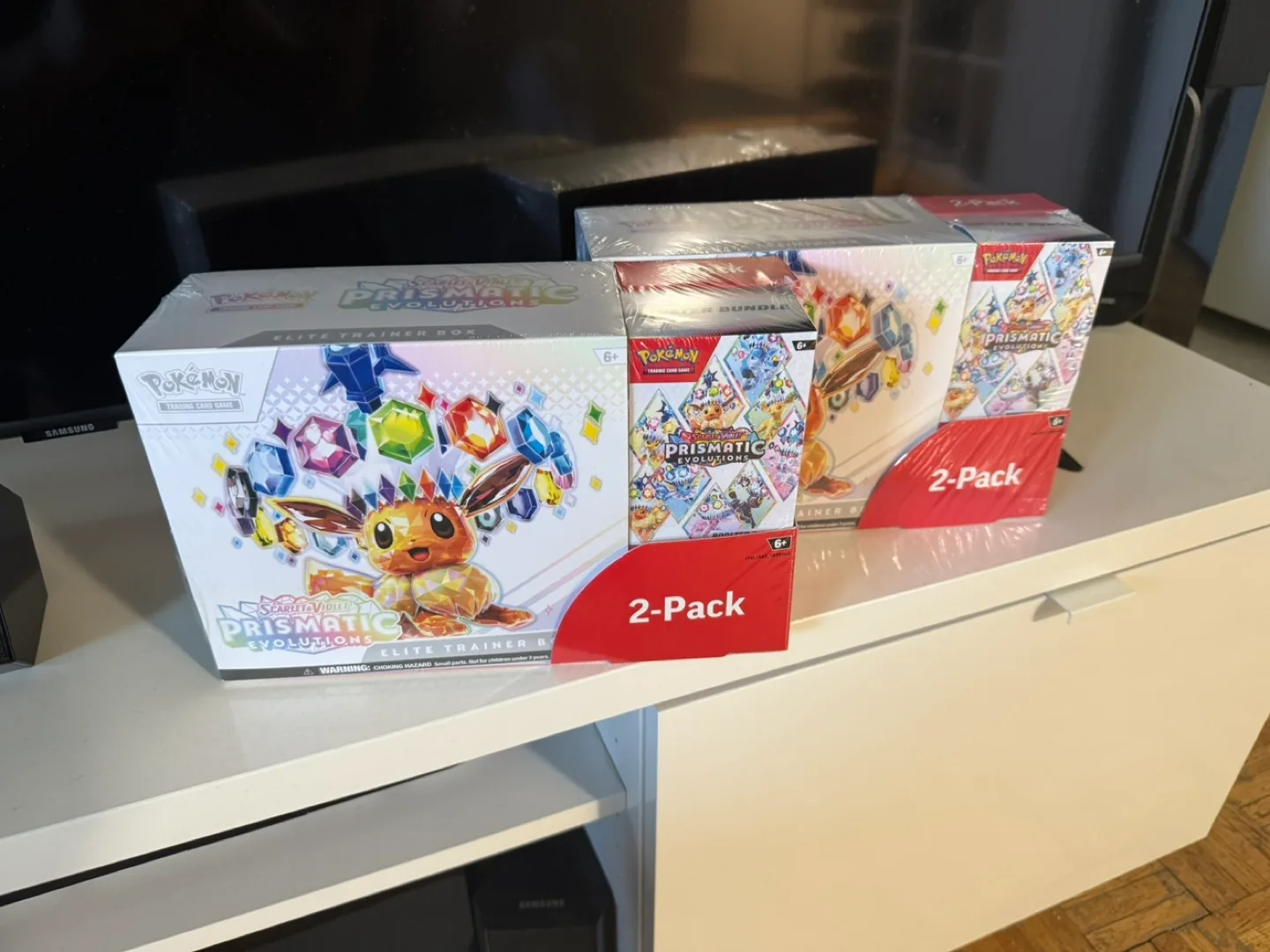 Prismatic ETB + Booster Bundle 2 Pack