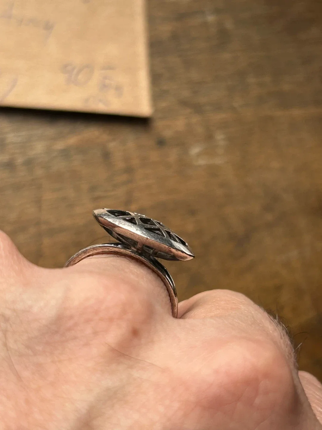 $25 Sterling silver ring 7 gram jewellery men woman image indicator(2)