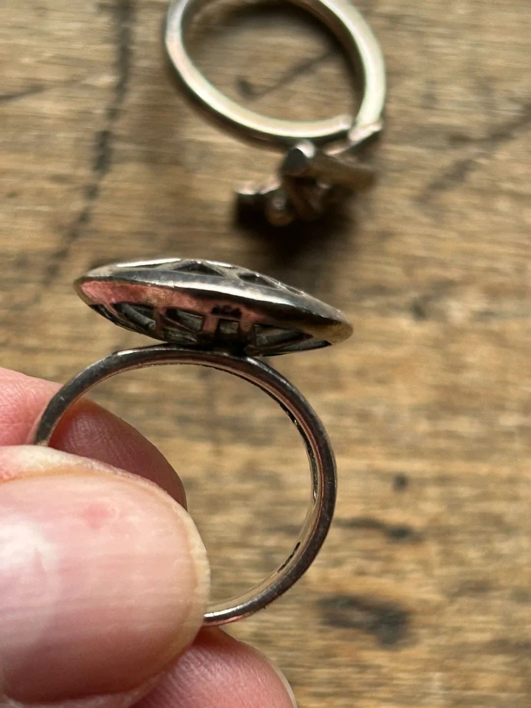 $25 Sterling silver ring 7 gram jewellery men woman image indicator(9)