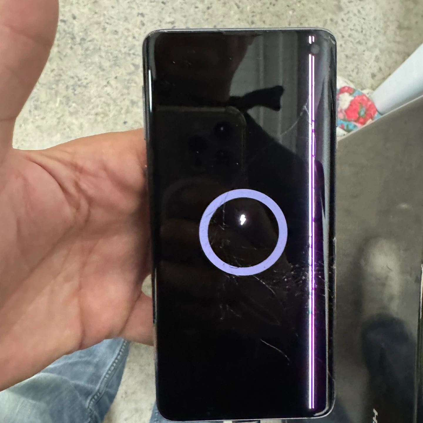 Samsung Galaxy S10 – Black – Not Working / For Parts Only - photo 3