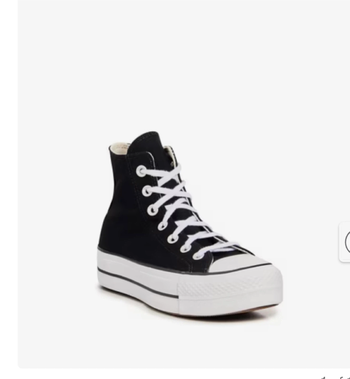 Converse Hi Top Black/White - Women's US 10 - photo 3
