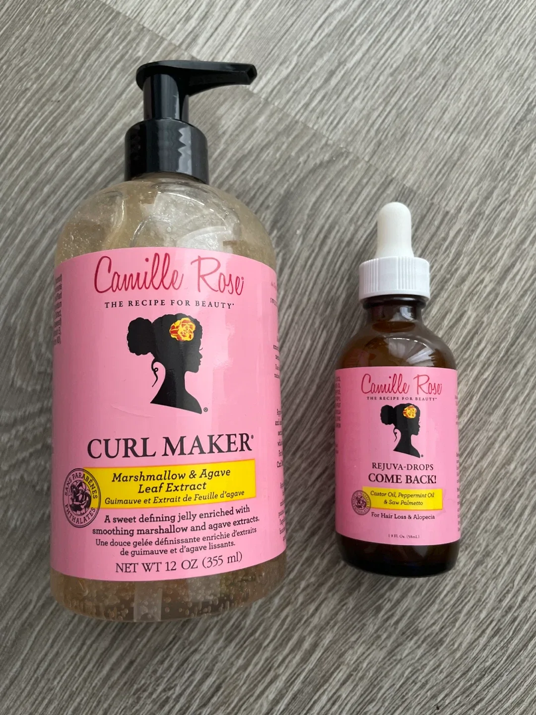 Camille Rose Curl Maker & Rejuva-Drops Set