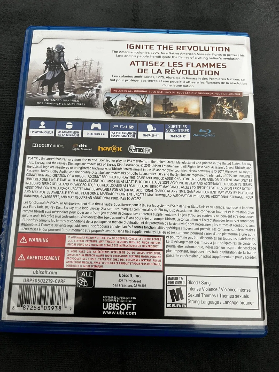 Assassin's Creed 3 Remastered - PS4 Game image indicator(2)