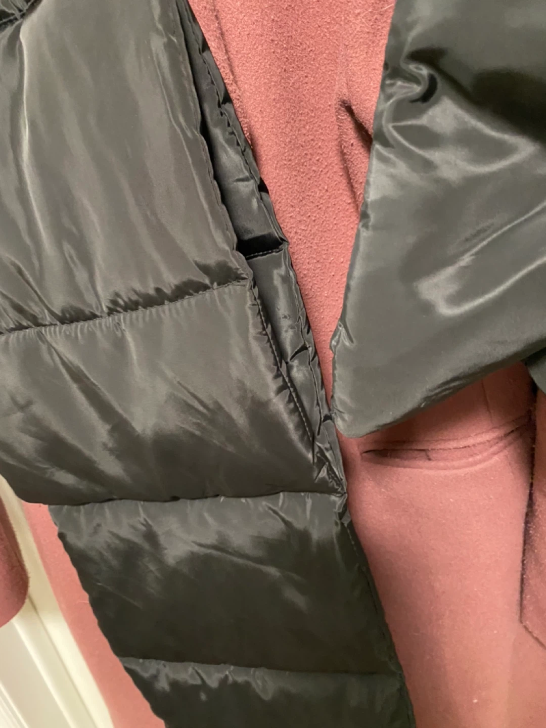 Puffer Scarf - Black - photo 2