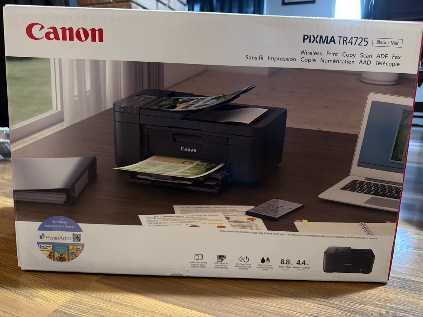 Canon PIXMA TR4725 Black Printer - New in Box!