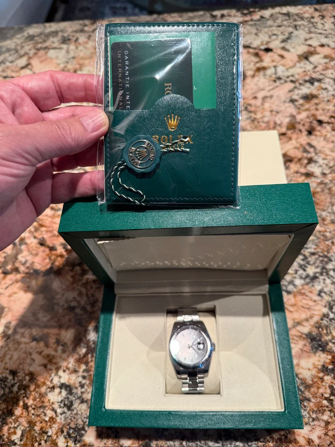 Rolex Datejust Watch with Box image indicator(2)