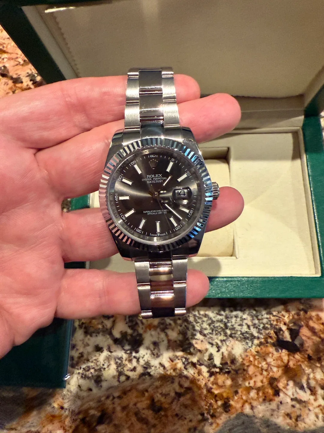 Rolex Datejust Watch with Box