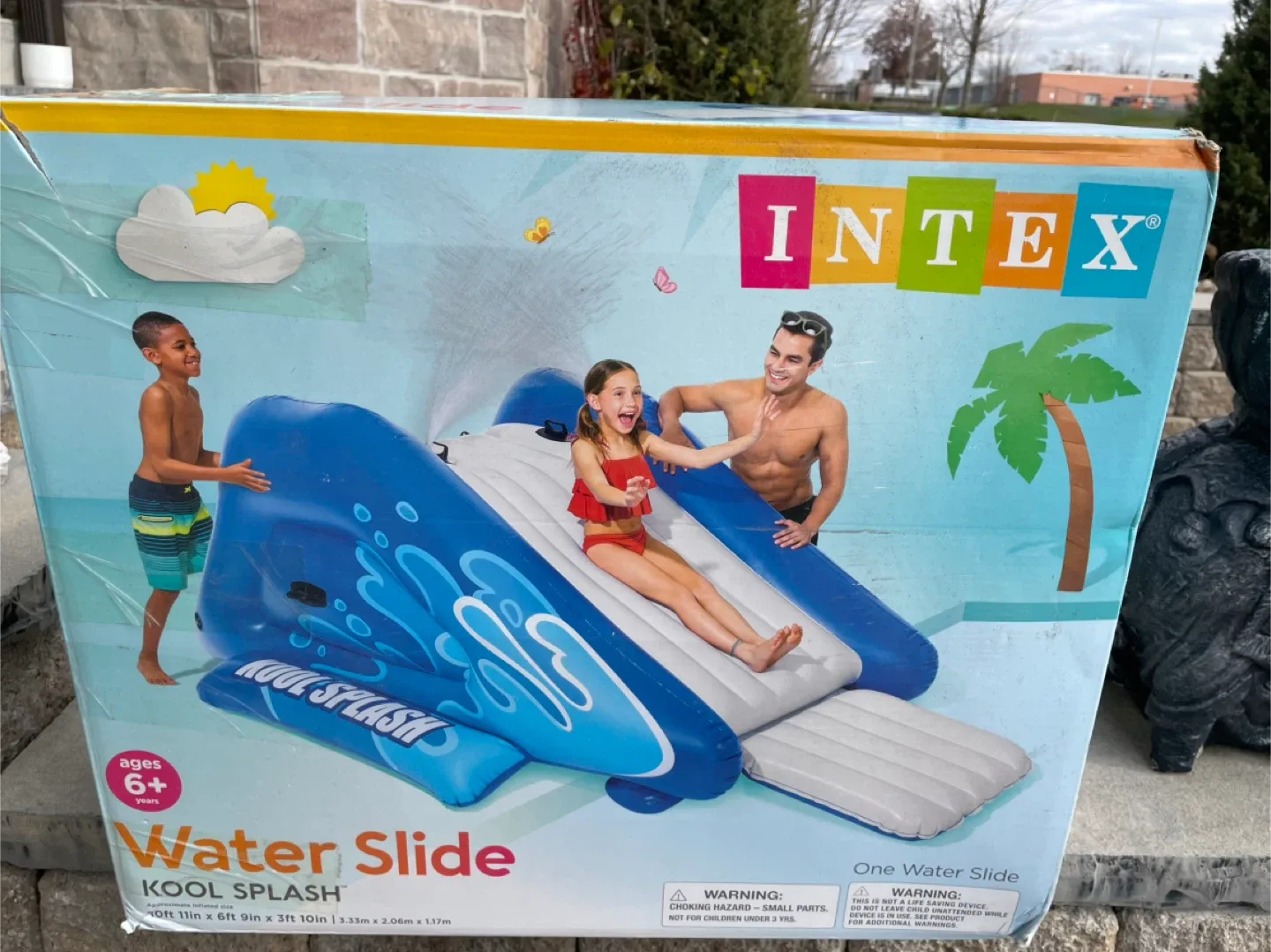 Intex Kool Splash Water Slide - Ages 6+