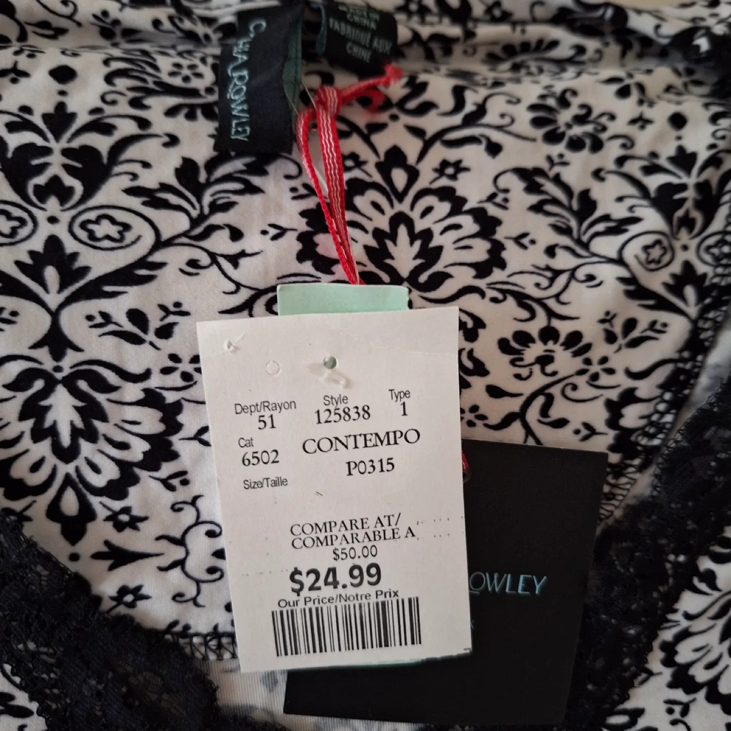 Cynthia Rowley Pajama Set - Size M - New with Tags! image indicator(4)