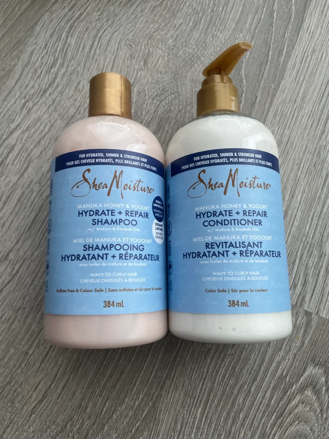 Shea Moisture Manuka Honey Shampoo & Conditioner Set
