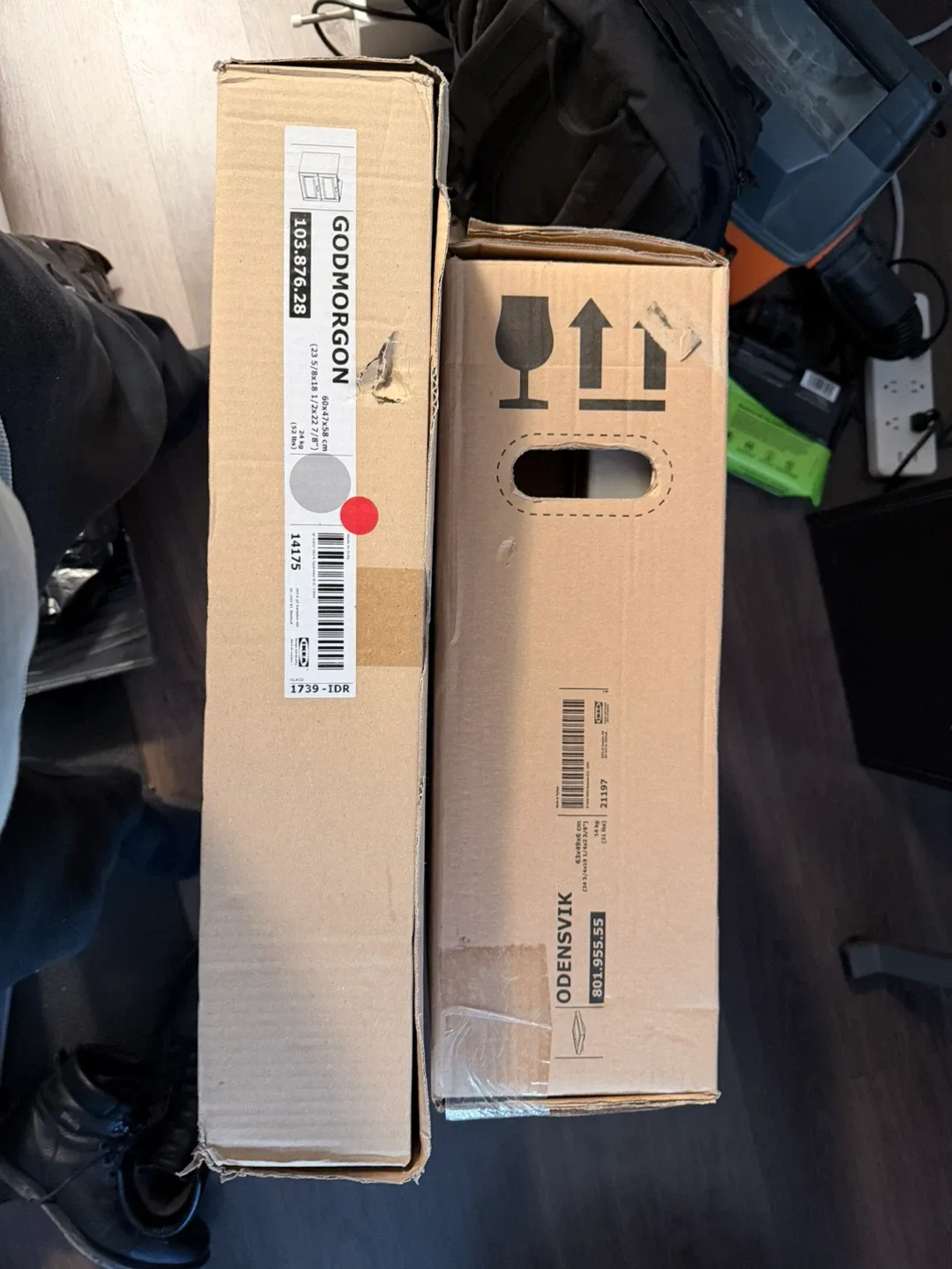 IKEA VANITY GODMORGON & ODENSVIK SINK - New in Box! image indicator(2)