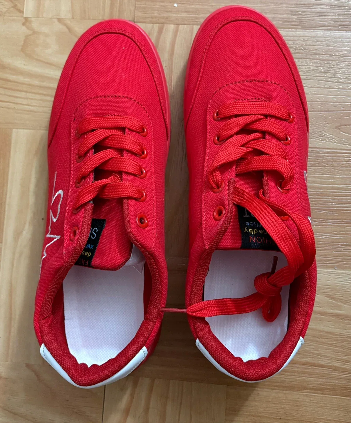 Red Fashion Sneakers - Size 44