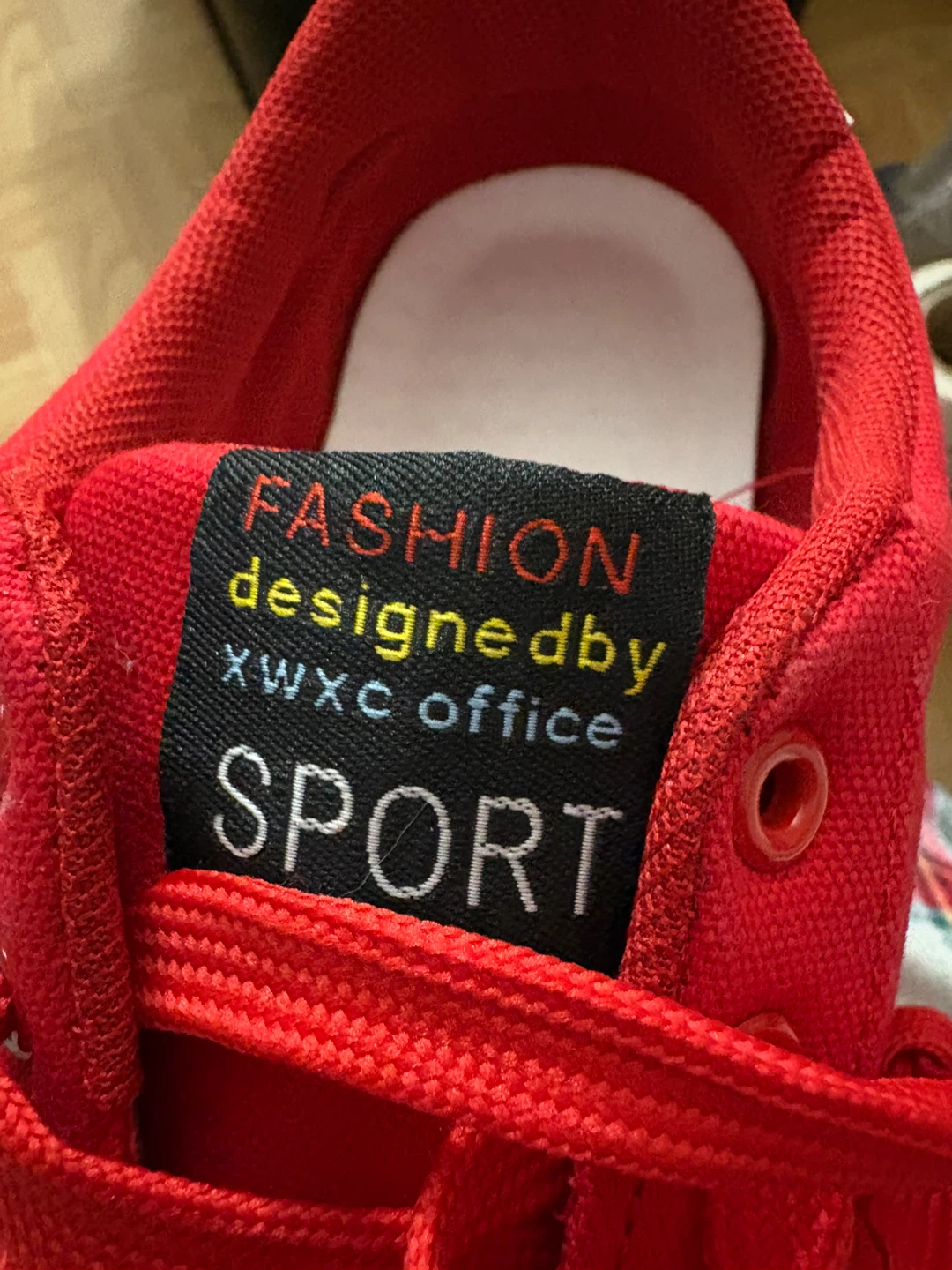 Red Fashion Sneakers - Size 44 - photo 2