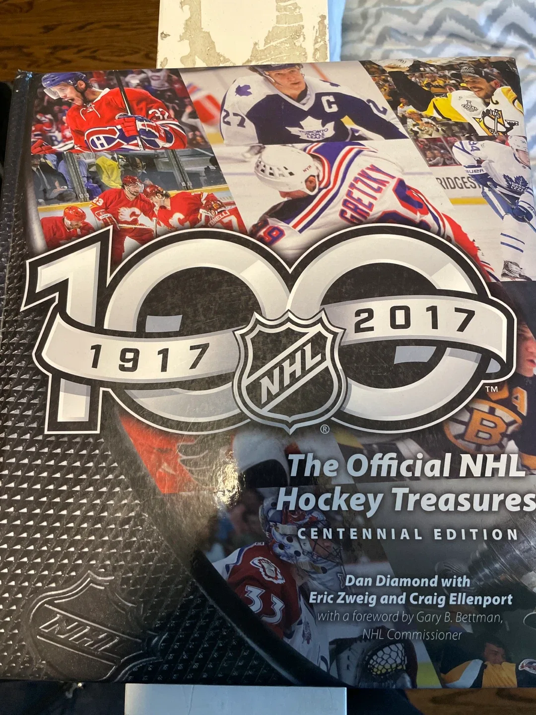 The Official NHL Hockey Treasures Centennial Edition Book