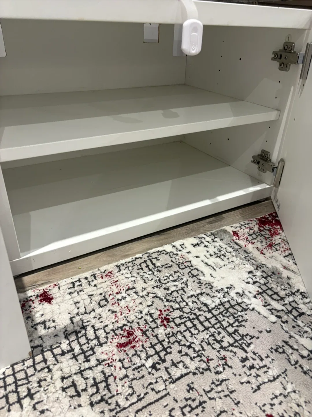 IKEA BESTA TV Bench with Doors - White image indicator(6)