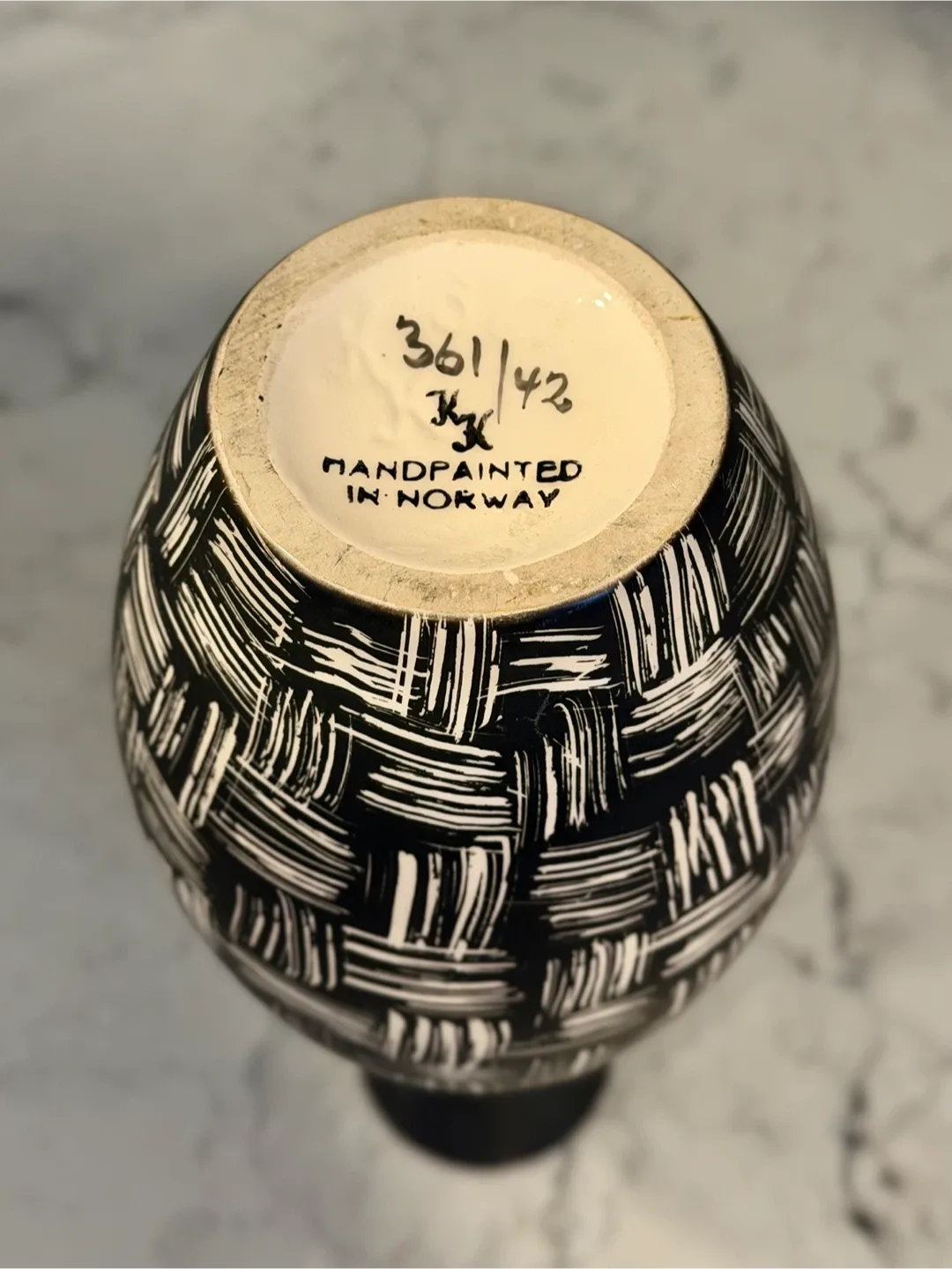 Handpainted Vase from Norway image indicator(4)