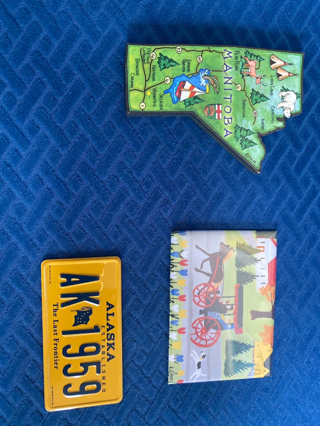 Fridge Magnets: Manitoba, Alaska, Cape Breton image indicator(4)