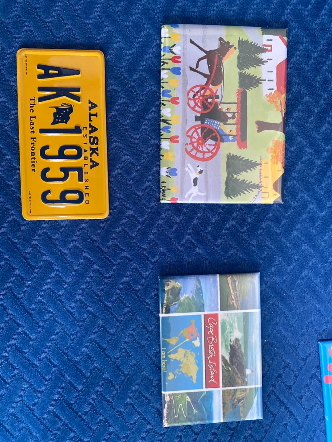 Fridge Magnets: Manitoba, Alaska, Cape Breton image indicator(5)