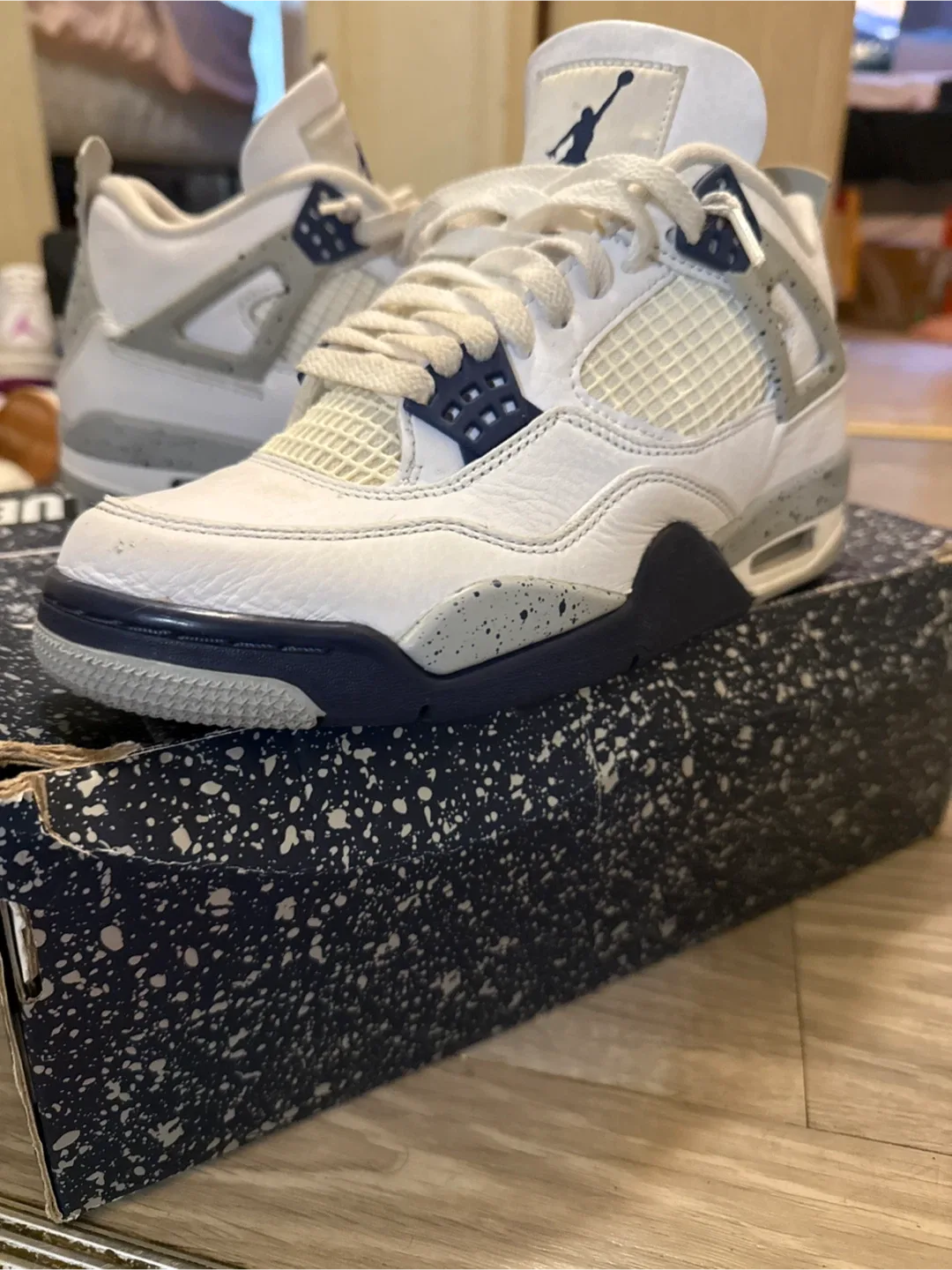 Air Jordan 4 Retro White Oreo